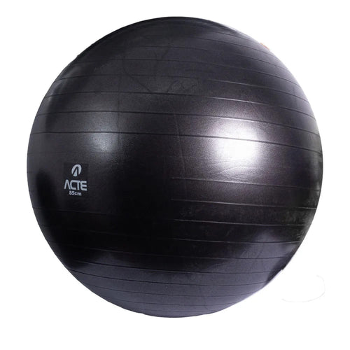 Bola de Pilates 85cm Preto - Acte Sports - Loja do Fisioterapeuta