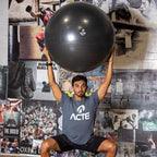 Bola de Pilates 85cm Preto - Acte Sports - Loja do Fisioterapeuta