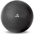 Bola de Pilates 85cm Preto - Acte Sports - Loja do Fisioterapeuta