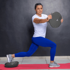 Disco de Equilíbrio Inflável Cinza - Acte Sports - Loja do Fisioterapeuta