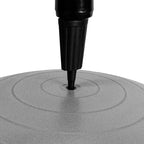 Bola de Pilates 75cm Cinza - Acte Sports - Loja do Fisioterapeuta