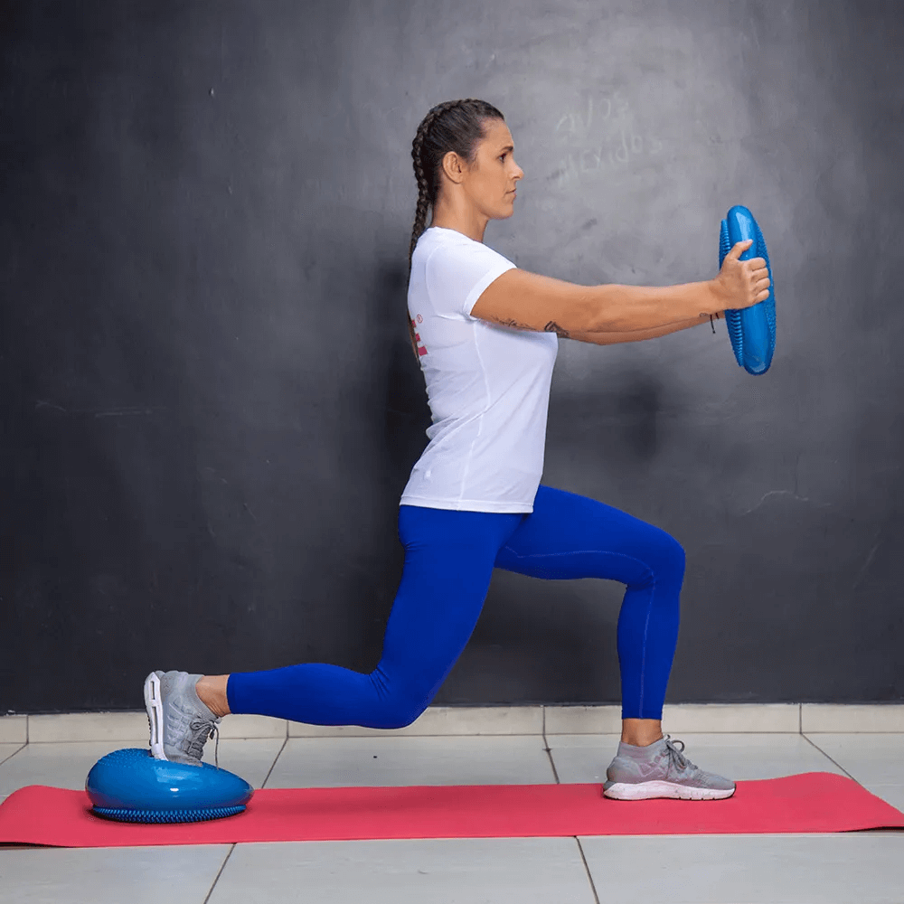 Disco de Equilíbrio Inflável Azul - Acte Sports - Loja do Fisioterapeuta