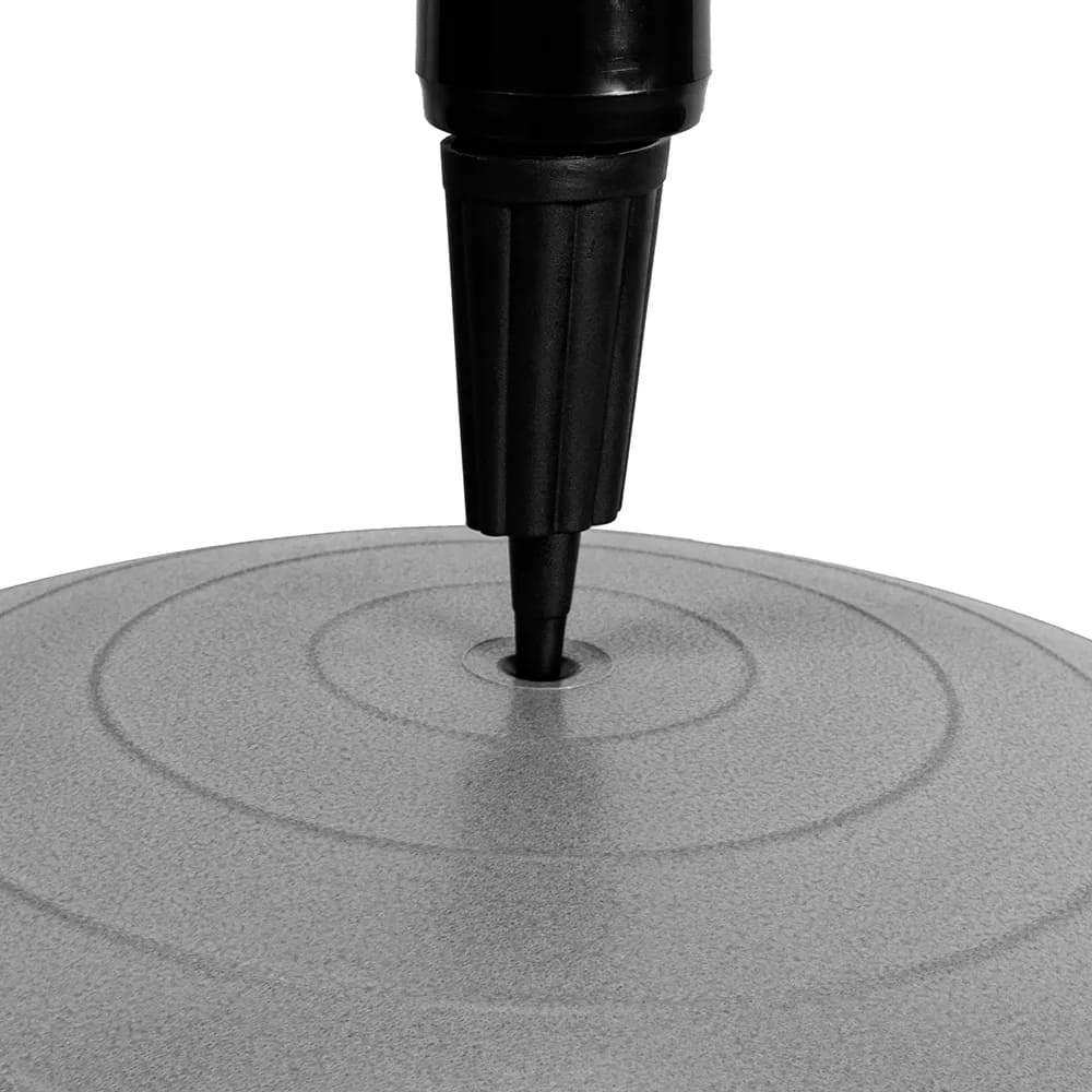 Bola de Pilates 55cm Cinza - Acte Sports - Loja do Fisioterapeuta